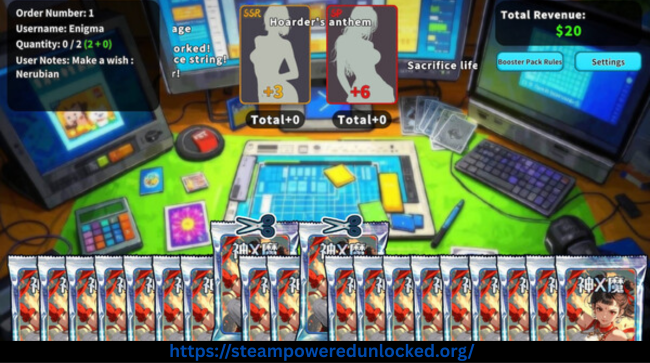 Card Streamer Simulator